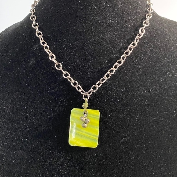 SILPADA Mother of Pearl Pyrite 925 Necklace - Picture 1 of 11